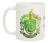 Harry Potter - Taza Slytherin Stencil Crest, 320ml, MG22378