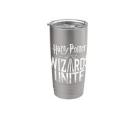 Harry Potter: Wizards Unite Logo Vaso térmico de acero inoxidable de doble pared