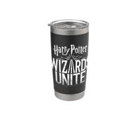 Harry Potter: Wizards Unite Logo Vaso térmico de acero inoxidable de doble pared