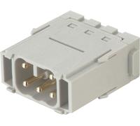 HARTING Han ES, módulo de conexión para terminales (M), con conexión por resorte de tipo jaula, 5 polos, 400V, 16A - 1 unidad