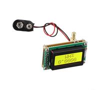 Hasaller Probador de contador de frecuencia Medidor de frecuencia RF de alta precisión 1-500MHz Módulo probador de pantalla LCD Contador de frecuencia RF digital Módulo probador de pantalla LCD de 1