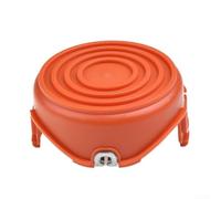 Hasaller Tapa de repuesto para carrete de recortadora de cuerda para 90511610, cabezal de alimentación automática de doble línea naranja, se adapta solo a GL315 tipo 3