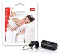 Haspro Tapones para los oídos para dormir, ronquidos, los mejores tapones para los oídos con cancelación de ruido para ronquidos, tapones para los oídos súper suaves, semitransparentes, reutilizables,