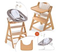 hauck Alpha Move Trona Newborn Set con Bouncer Deluxe - Sand