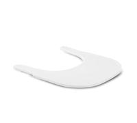 hauck Bandeja Trona Click Tray para Trona Evolutiva Arketa, de Material Reciclado Certificado GRS, Fijación sin Herramientas, Fácil de limpiar, Blanco