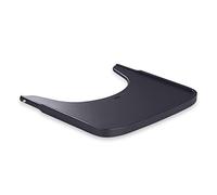hauck Bandeja Trona Madera de Haya Certificada FSC® para Alpha Plus y Beta Plus - Accesorio Trona Evolutiva Comer con Borde Elevado - Tablero Superficie lisa - para Niños de 6-36 Meses - Gris Oscuro