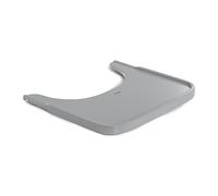 Hauck Bandeja trona Alpha/Beta Plus – madera de haya FSC® borde elevado, superficie lisa (Grey)