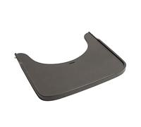 hauck Bandeja Trona Madera de Haya Certificada FSC®, para Alpha Plus y Beta Plus, Bandeja Comer Trona Evolutiva con Borde Elevado, Superficie lisa (Charcoal)