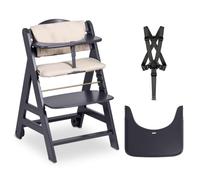 hauck Beta+ Trona Evolutiva Madera con Certificado FSC®, Gris