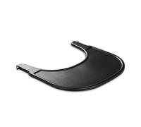 hauck Click Tray Bandeja para Trona Bebé Evolutiva Alpha Plus | Accesorio de Plástico Reciclado GRS para Tronas hauck - Instalación con un Clic sin Herramientas- Limpieza Fácil - Negro