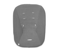 hauck Funda Protectora para Hamaca Bebé Highchair Bouncer No Compatible con Otros Modelos - Fundas Hamaca Algodón con Banda Elástica y Ranuras para Arnés de 5 Puntos, Lavable a Máquina - Grey