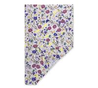 Hauck Sabana Bajera Cuna 60x120 para Cuna de Viaje, Sabanas Cuna Muselina de Algodón Transpirable, Bajera Cuna Ajustable
