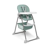hauck Sit N Fold - Trona Plegable para Bebé y Niños desde 6 Meses hasta 15 kg | Silla de Comer Ergonómica con Arnés 5 Puntos - Respaldo y Bandeja Ajustables - Gran Cesta