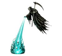 Haunted Reaper Lamp Spooky Tabletop - Shelf Haunted House Decor Gothic Dark | Gothic Floating Dark Reaper for Living Room, Bedroom, Reading | Corner, Home, Office, Desk, Table Haunted Reaper Lamp Spooky