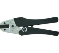 Haupa 210842: Alicates de crimpar, rango de 1-10 mm², con prensado trapezoidal, presión de crimpado ajustable, aptos para terminales de cable