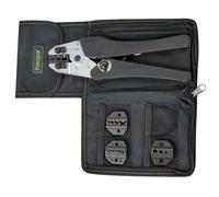 HAUPA Set X-Crimp PV - Alicates multifuncionales para crimpar - Herramienta Profesional de Alta Precisión para Trabajos Eléctricos - Diseño Ergonómico con Empuñadura Antideslizante
