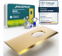 HAUSPROFI 45 cuchillas de repuesto de titanio para MOVA 600, 600 juegos, 1000, robot cortacésped LiDAX Ultra & NAVAX AWD, certificado DIN EN 50636-2-107, 60% más duraderas, incluye tornillos de