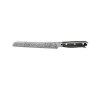 Hâws Cuchillo de pan Damascus By Hâws 33 cm Negro-acero inoxidable