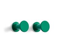 HAY 2 Ganchos Bolt Ø2.8 cm Green