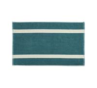 HAY alfombra de baño Stripe Petrol blue. 50x80 cm