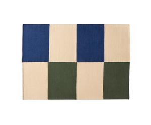 HAY Alfombra Ethan Cook Flat Works 170x240 cm Peach green check