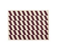 HAY Alfombra Shift Kelim 170x240 cm Burgundy