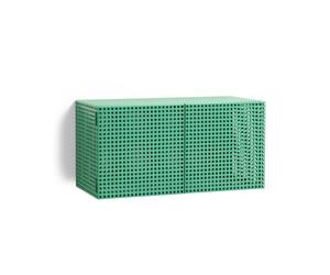 HAY Armario de pared Perforated Cabinet smalll Soft jade