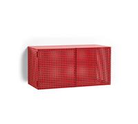 HAY Armario de pared Perforated Cabinet smalll Wine red