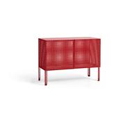 HAY Armario Perforated Cabinet small Wine red
