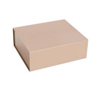 HAY Caja con tapa Colour Storage M 29.5x35 cm Nougat