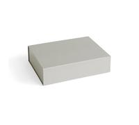 HAY Caja con tapa Colour Storage S 25.5x33 cm Grey