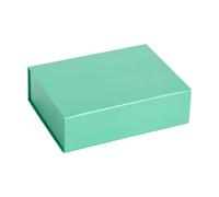 HAY Caja con tapa Colour Storage XS 16.5x22.5 cm Emerald green