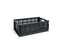 HAY Cesta Colour Crate L 34.5x53 cm Charcoal