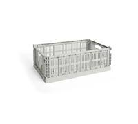 HAY Cesta Colour Crate L 34.5x53 cm Grey