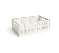 HAY Cesta Colour Crate L 34.5x53 cm Off-white