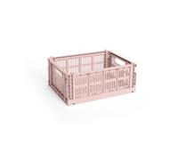 HAY Cesta Colour Crate M 26.5x34.5 cm Blush