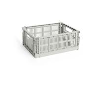 HAY Cesta Colour Crate M 26.5x34.5 cm Grey