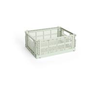 HAY Cesta Colour Crate M 26.5x34.5 cm Mint