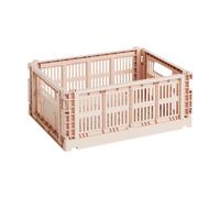 HAY Cesta Colour Crate M 26.5x34.5 cm Powder