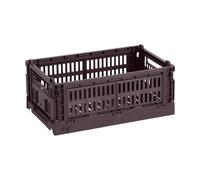 HAY Cesta Colour Crate S 17x26.5 cm Bordeaux