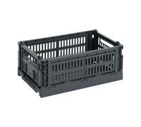HAY Cesta Colour Crate S 17x26.5 cm Charcoal
