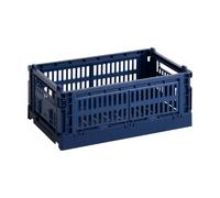 HAY Cesta Colour Crate S 17x26.5 cm Dark blue