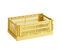 HAY Cesta Colour Crate S 17x26.5 cm Dusty yellow