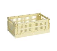 HAY Cesta Colour Crate S 17x26.5 cm Light yellow