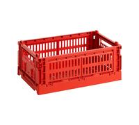HAY Cesta Colour Crate S 17x26.5 cm Red