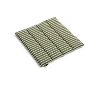 HAY Cojín de asiento Terrazza Olive bold stripe. 40x40 cm