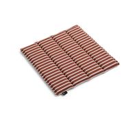 HAY Cojín de asiento Terrazza Terracotta bold stripe. 40x40 cm