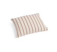 HAY Cojín Outdoor Market Beige-red. 45x35 cm