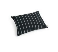 HAY Cojín Outdoor Market Black-beige. 45x35 cm