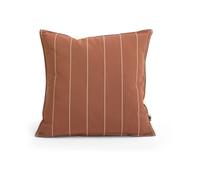 HAY Cojín Terrazza Terracotta narrow stripe. 60x60 cm